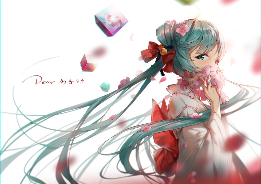 c-up hatsune_miku japanese_clothes tagme vocaloid