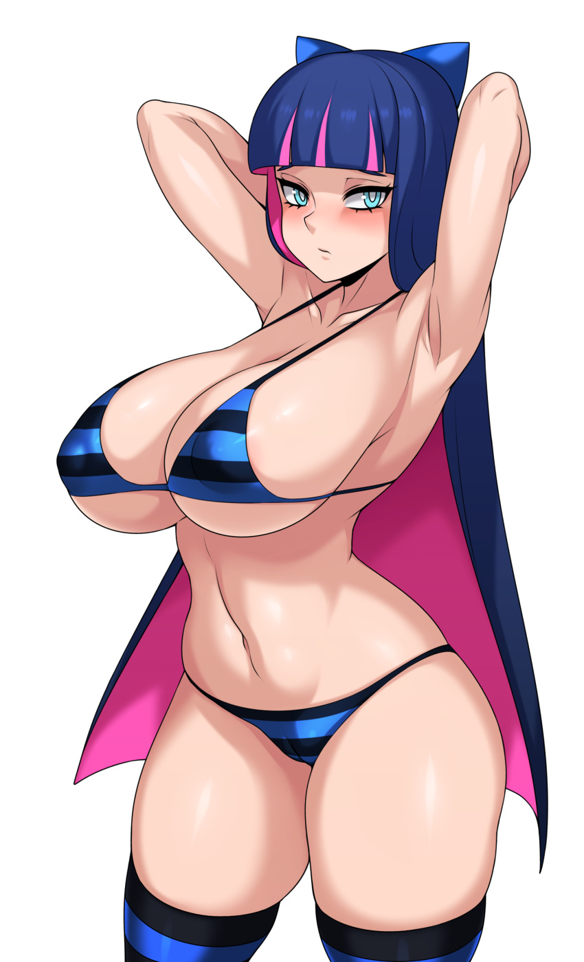 bikini cameltoe erect_nipples jmg panty_&amp;_stocking_with_garterbelt possible_duplicate stocking swimsuits tagme thighhighs