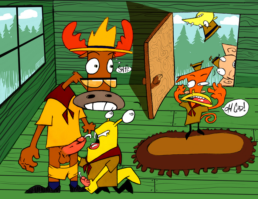 camp_lazlo clam lazlo raj scoutmaster_lumpus slinkman