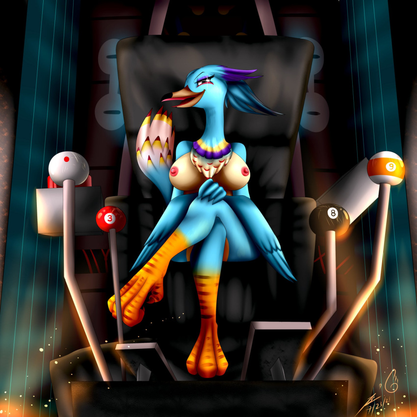 1:1 2021 4_toes anisodactyl anthro areola avian bare_breasts beak bedroom_eyes big_breasts biped bird bird_feet black_claws blitz_games bludraconoid blue_body blue_feathers breasts claws corvid curvy_figure dated digital_media_(artwork) digitigrade feather_hair feathers feet female front_view hi_res hourglass_figure infogrames looking_at_viewer maggie_(zapper:_one_wicked_cricket) magpie_(corvid) multicolored_body multicolored_feathers narrowed_eyes nipples non-mammal_breasts nude open_beak open_mouth open_smile oscine passerine pseudo_hair public public_nudity purple_body purple_feathers raised_tail red_body red_feathers scutes seductive shaded signature smile smiling_at_viewer solo tail_feathers thick_thighs toe_claws toes video_game_characters villainous white_body white_feathers wide_hips yellow_body yellow_feathers zapper:_one_wicked_cricket