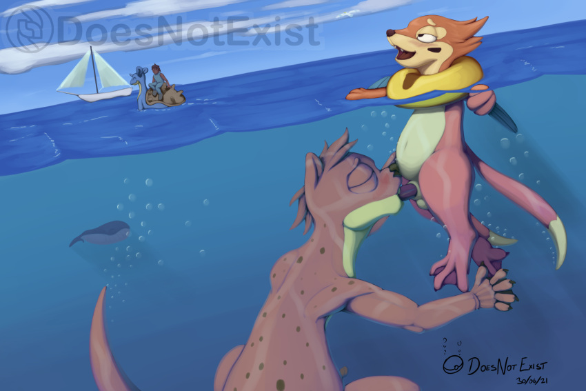 2021 2_tails 3_fingers 3_toes 5_fingers anthro balls blush boat brown_body brown_fur bryce_daeless bubble buice_(theandymac) buizel countershading duo erection eyes_closed feet fellatio fingers fur genitals hi_res human interspecies lapras lidded_eyes looking_pleasured lutrine male male/male mammal membrane_(anatomy) multi_tail mustelid nintendo open_mouth oral orange_body orange_fur penile penis pok&eacute;mon pok&eacute;mon_(species) pok&eacute;philia sea sex signature spots spotted_body subscribestar swimming tan_body tan_fur theandymac toes underwater vehicle video_games wailord water watercraft watermark webbed_feet webbed_hands