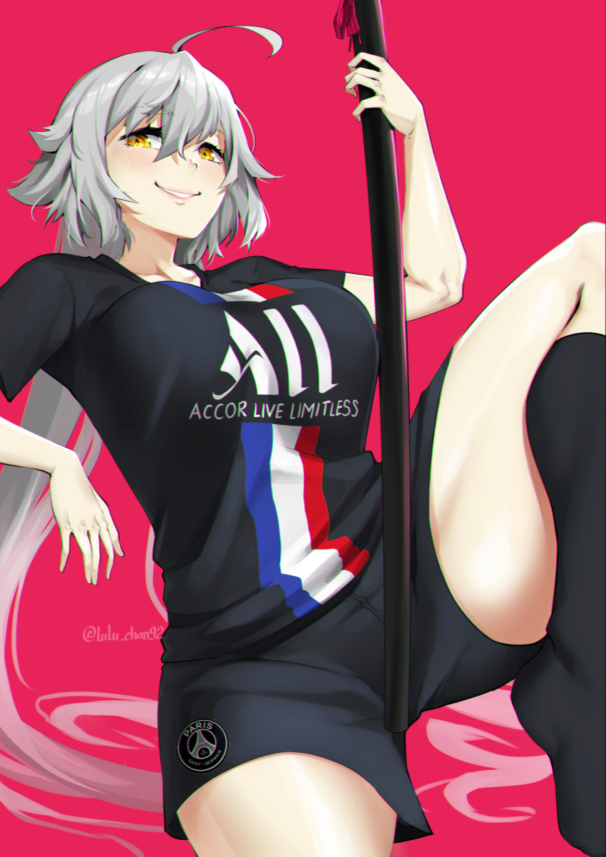 fate/grand_order jeanne_d'arc jeanne_d'arc_(alter)_(fate) lulu-chan92 sword uniform