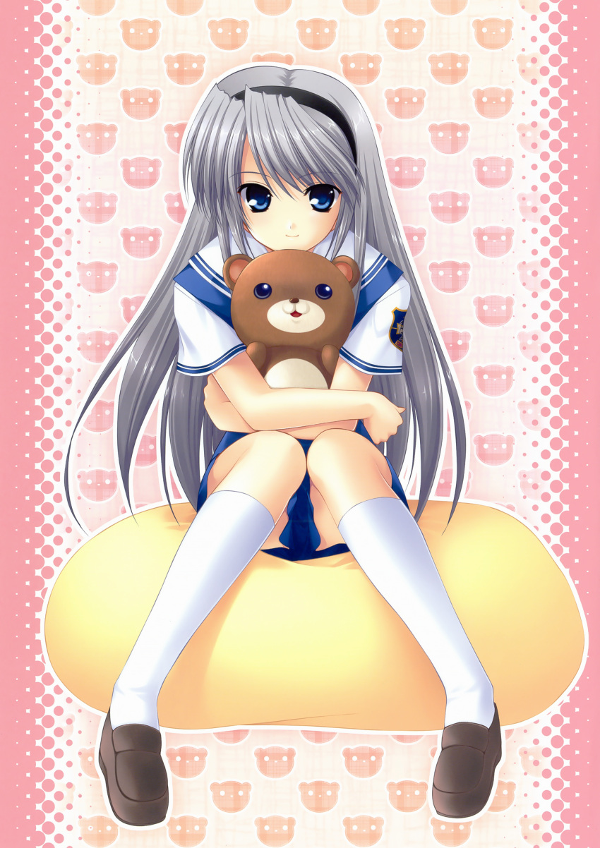 clannad fumio key possible_duplicate sakagami_tomoyo seifuku skirt_lift tomoyo_after_~it's_a_wonderful_life~