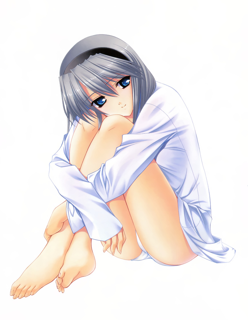 clannad dress_shirt feet fumio pantsu sakagami_tomoyo tomoyo_after_~it's_a_wonderful_life~