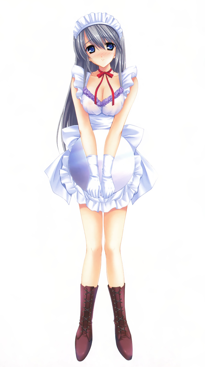 areola clannad fumio key maid naked_apron sakagami_tomoyo see_through tomoyo_after_~it's_a_wonderful_life~