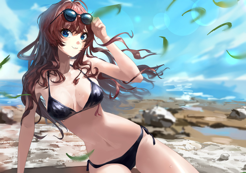 bikini ichinose_shiki megane swimsuits tagme the_idolm@ster the_idolm@ster_cinderella_girls