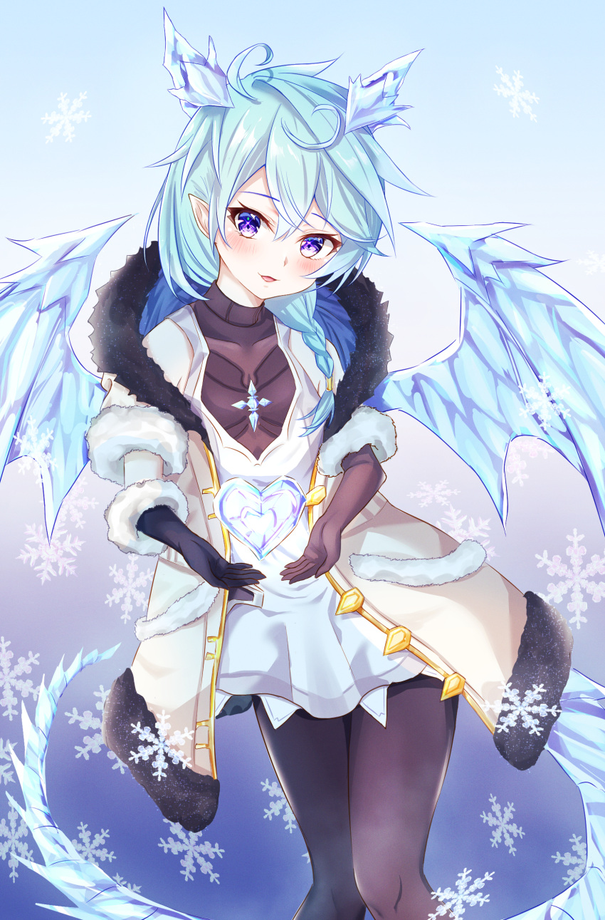 horns pantyhose pointy_ears princess_connect princess_connect!_re:dive shefi tagme tail wings