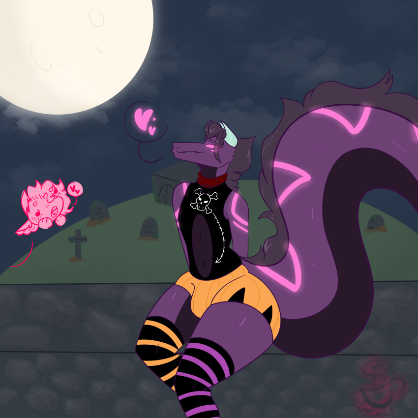 &lt;3 1:1 anthro asian_mythology background_sky bottomwear bulge clothed clothing collar cupofcoco dragon east_asian_mythology eastern_dragon glowing glowing_eyes glowing_markings hi_res legwear male markings mythology navel shorts sitting smile solo thick_tail thick_thighs thigh_highs