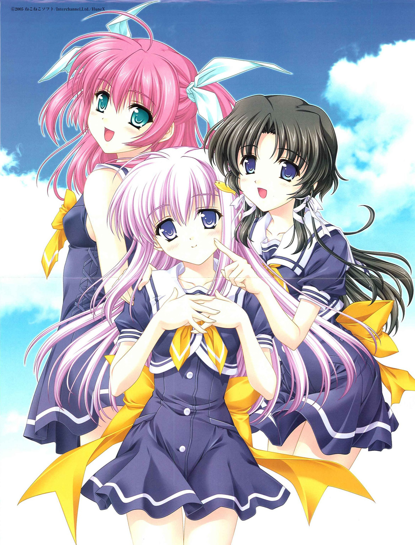 ayukawa_misora crease fixme konoe_nanami lamune sakura_hiromi seifuku