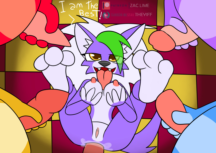 anal canid canine canis female five_nights_at_freddy's five_nights_at_freddy's:_security_breach five_nights_at_freddy's_2 fox foxy_(disambiguation) foxy_(fnaf) gangbang group group_sex hi_res lagomorph leporid male male/female mammal masturbation preparation preparing rabbit roxanne_(disambiguation) roxanne_wolf_(fnaf) scottgames sex theyiff toy_bonnie_(fnaf) ursid video_games wolf