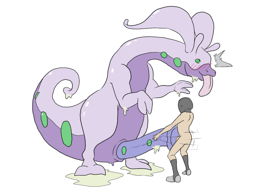 bestiality duo feral feral_penetrated goodra human human_on_feral human_penetrating human_penetrating_feral interspecies male male/male mammal nintendo penetration pok&eacute;mon pok&eacute;mon_(species) sex size_difference slim urethral urethral_penetration video_games