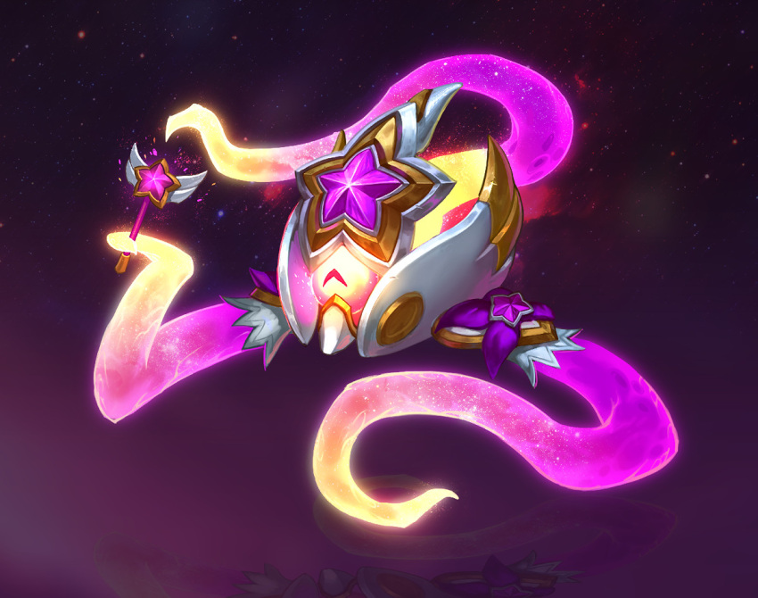 alien english_commentary holding holding_staff league_of_legends solo space staff star_(symbol) star_guardian_(league_of_legends) tentacles vel'koz vladbacescu