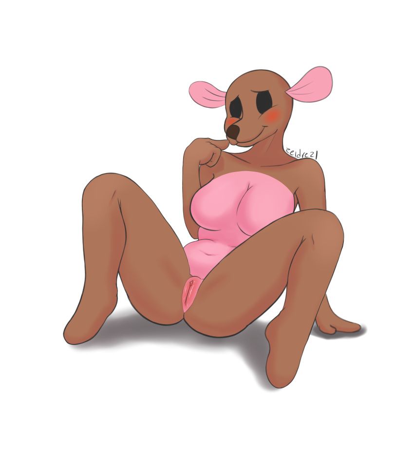 absurd_res anthro blush disney female hi_res in_heat kanga solo winnie_the_pooh_(franchise) zeidre