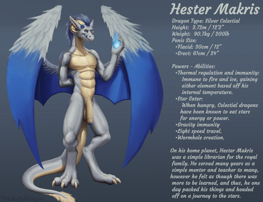 anthro balls dragon feathers feet foreskin genitals hester_makris hi_res horn male paws penis rose_(disambiguation) solo thejoyfuldragon wings