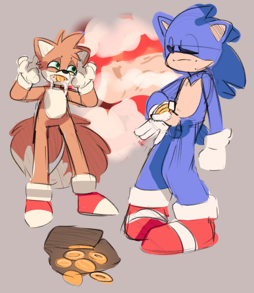 arch3y canid canine fox hi_res humanoid male male/male mammal sega sonic_adventure sonic_the_hedgehog sonic_the_hedgehog_(series) tails_(disambiguation)