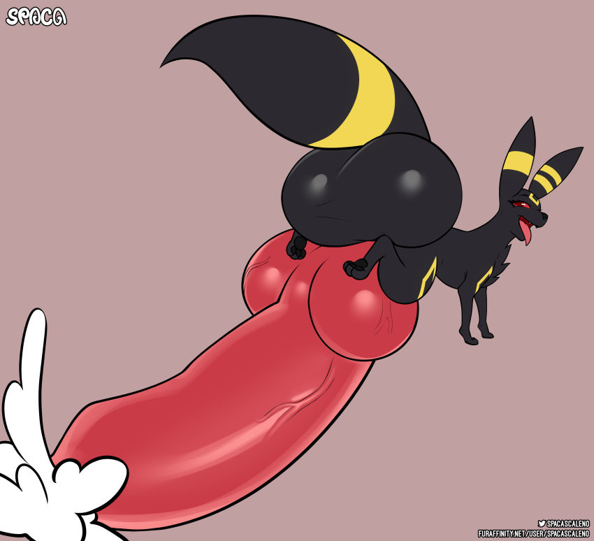 absurd_res animal_genitalia animal_penis balls big_balls big_penis black_body canine_penis eeveelution ejaculation feral genitals hi_res huge_balls huge_penis hyper hyper_balls hyper_genitalia hyper_penis laugh male nintendo open_mouth penis pok&eacute;mon pok&eacute;mon_(species) solo spaca umbreon video_games