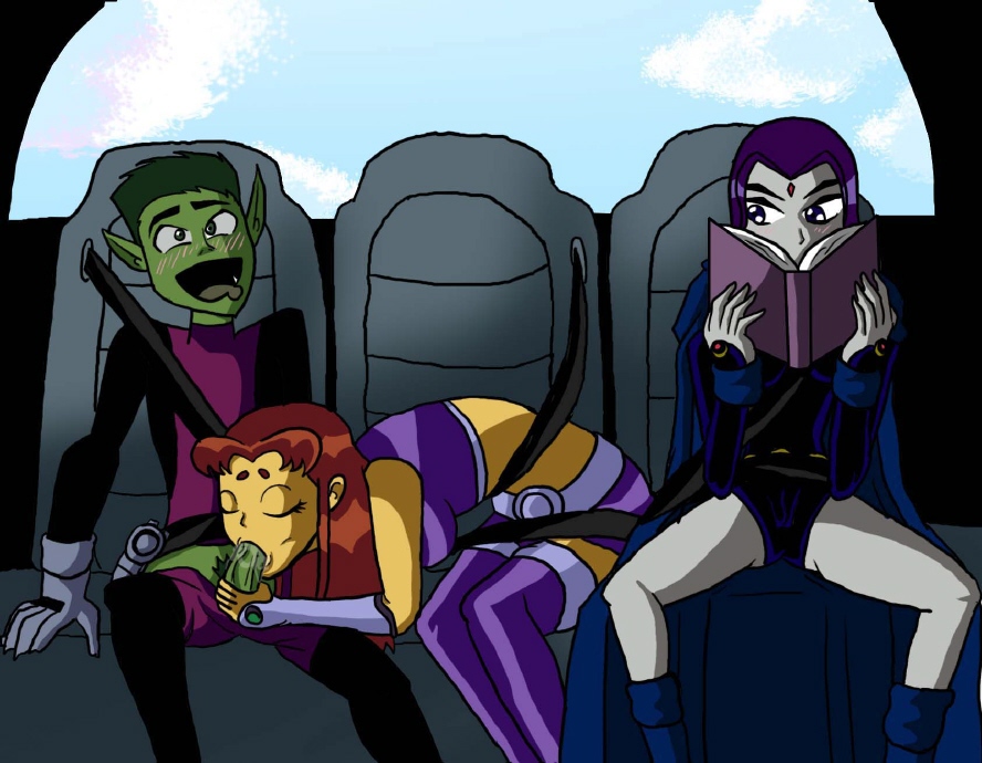 Teen Titans Go Raven Futa