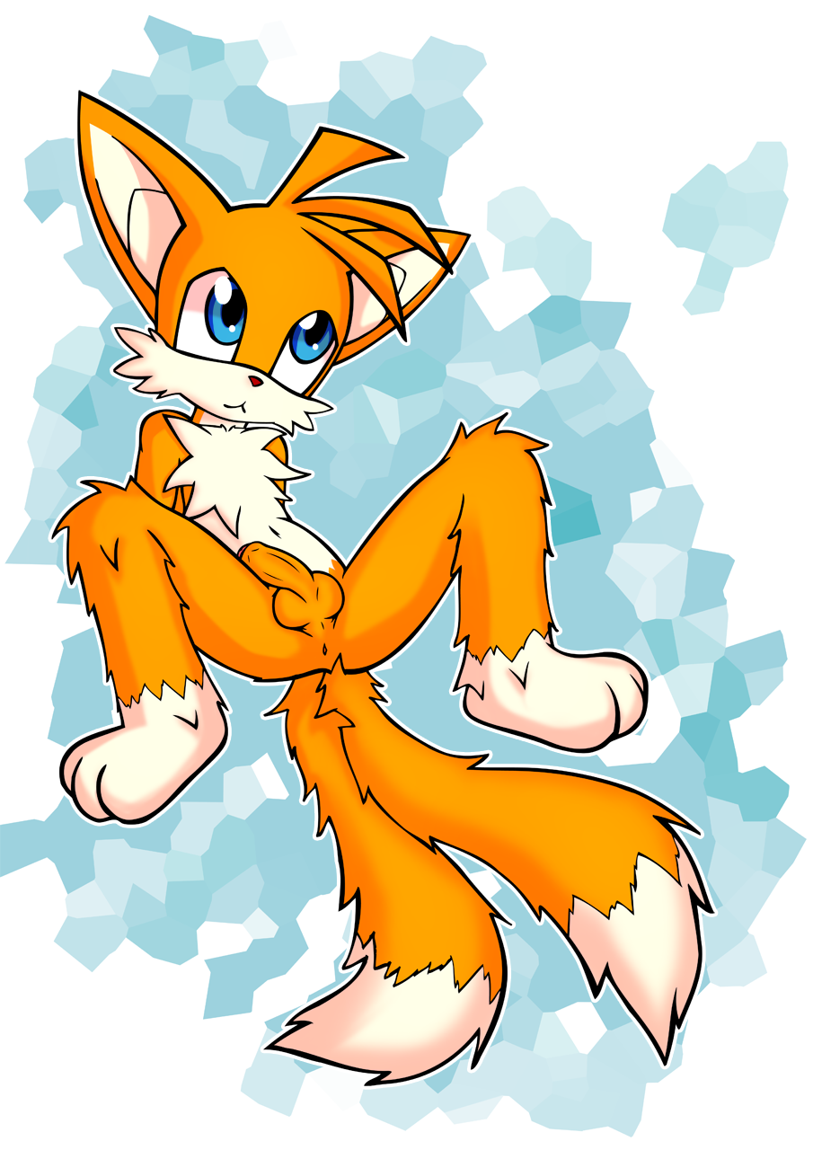 Tails the fox naked nsfw picture