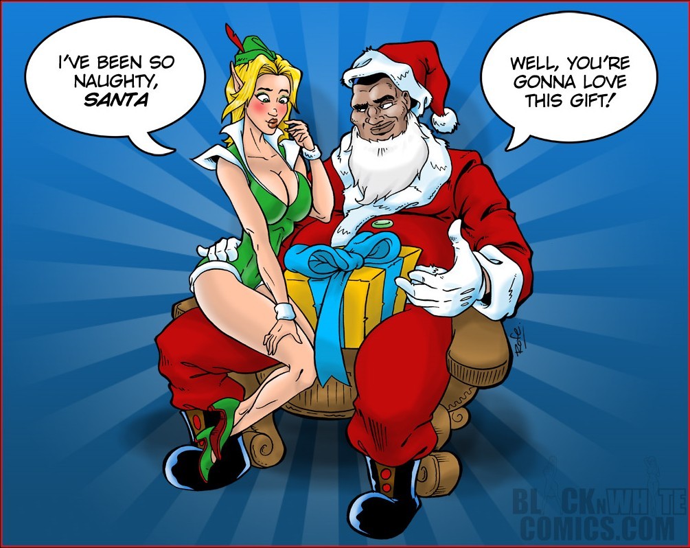 Santa Claus Enjoying His Christmas Presents Hentai Game