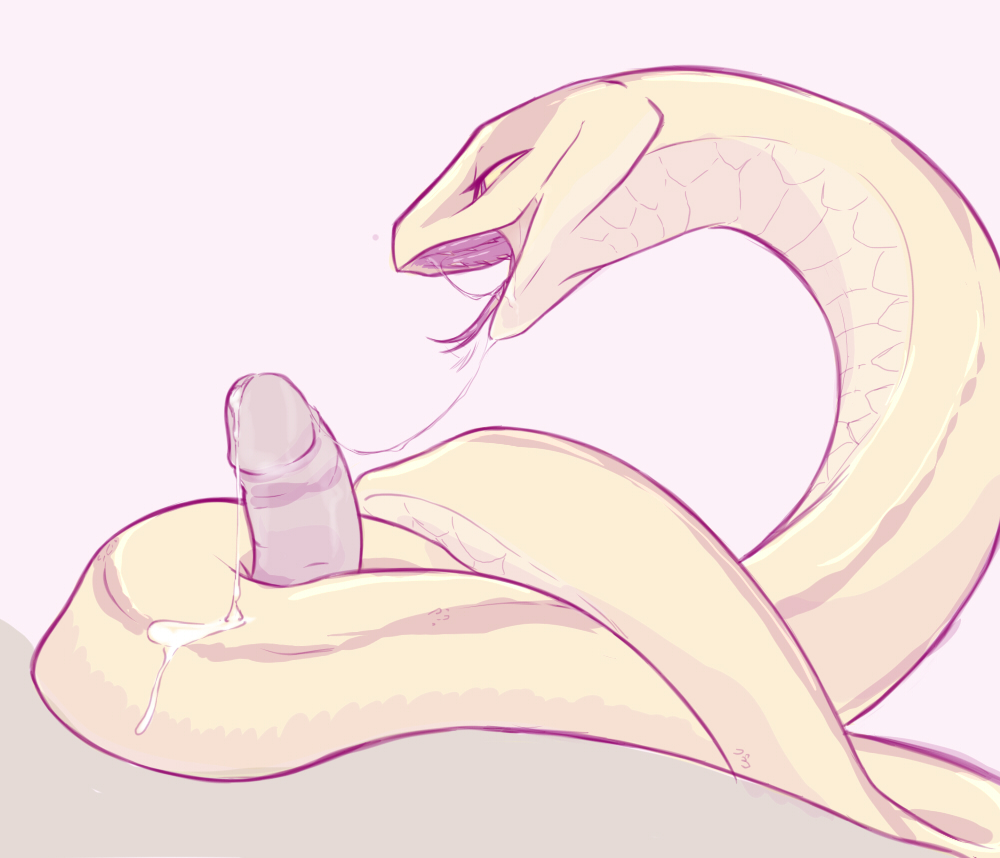 Sexy anthro female snake sex