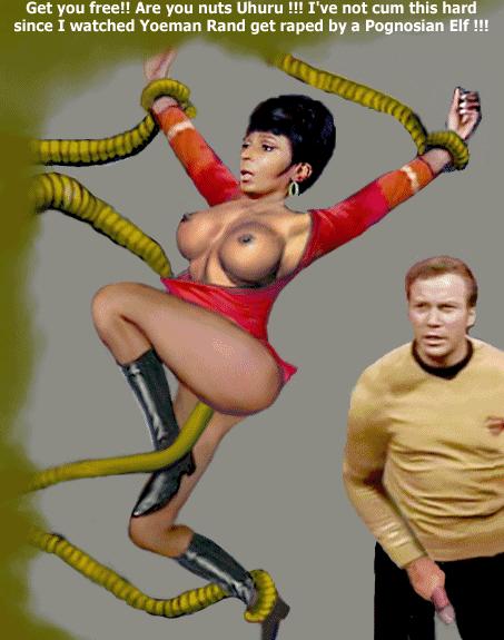 The Big ImageBoard TBIB Fakes James T Kirk Nyota Uhura Star Trek