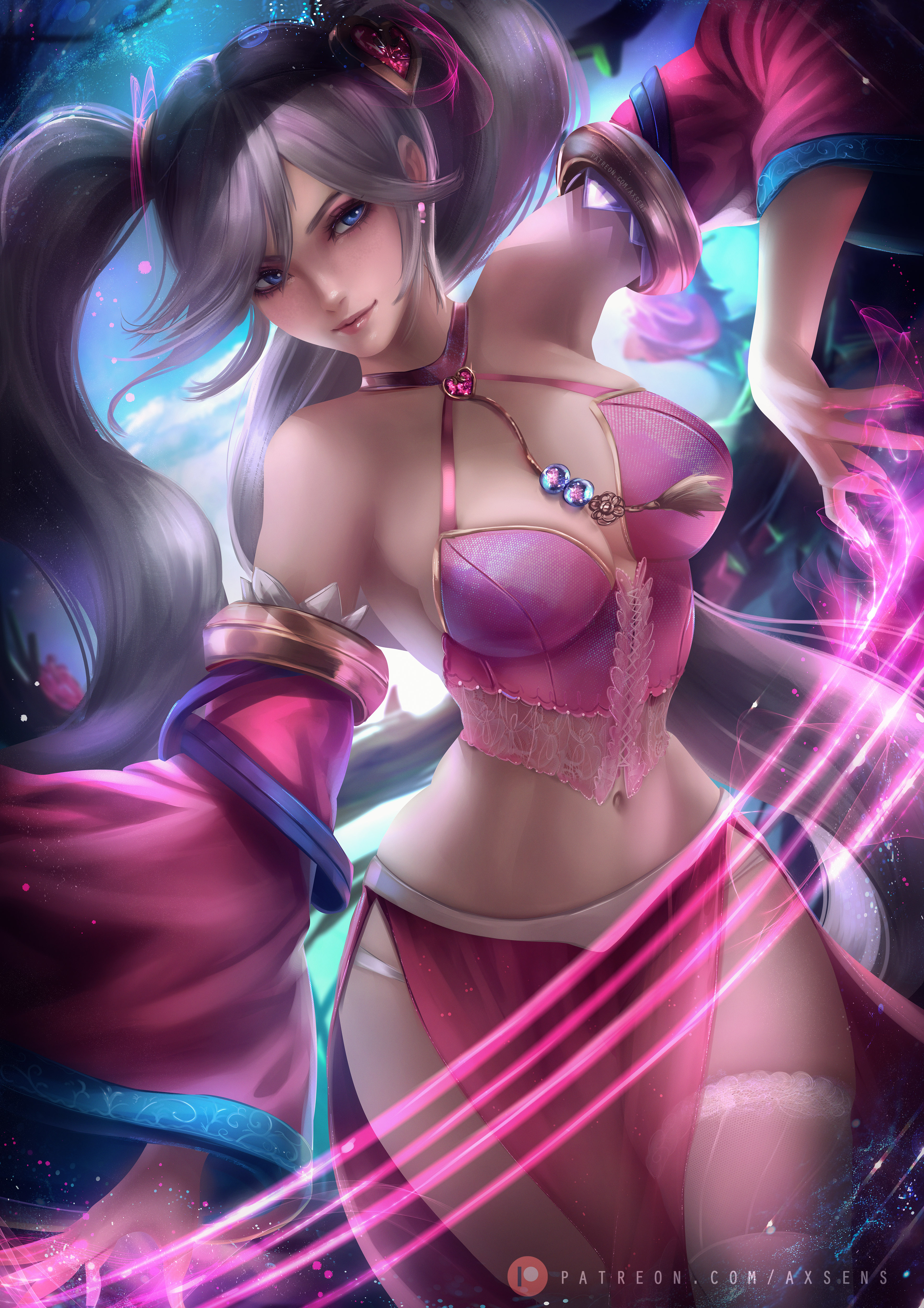 League Of Legends Sona Hentai