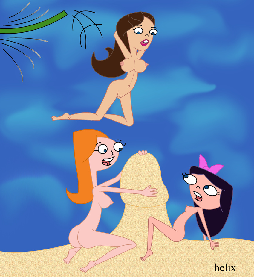 Naked women naked from phineas and ferb