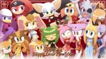  6+girls amy_rose animal_ears arm_up bat_ears bat_girl bat_wings beak bird_girl black_dress blaze_the_cat blue_dress blue_eyes blue_eyeshadow blush brown_eyes cat_ears cat_girl china_dress chinese_clothes chinese_new_year cleavage_cutout clothing_cutout cosmo_(sonic) cream_the_rabbit dress eyelashes eyeshadow fang forehead_jewel furry furry_female gloves green_hair hair_ornament hairband hedgehog_girl highres howxu makeup marine_the_raccoon multiple_girls one_eye_closed open_mouth perci_(sonic) pink_fur pink_hairband purple_eyes purple_fur rabbit_ears rabbit_girl raccoon_ears raccoon_girl red_dress rouge_the_bat shade_the_echidna smile sonic_(series) sonic_boom_(series) sticks_the_badger tangle_the_lemur thighhighs tikal_the_echidna vanilla_the_rabbit wave_the_swallow waving whisper_the_wolf white_fur white_gloves white_thighhighs wings wolf_ears wolf_girl yellow_dress yellow_eyes zooey_(sonic) 