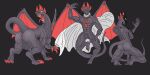 2_wings 3_toes 4_horns 5_fingers 5_toes abs absurd_res anthro anus balls bdsm black_eyes butt cape cape_only claws clothing dragon feet feral fingers full-length_portrait genitals glans grey_balls grey_body grey_cape grey_glans grey_penis grey_scales grey_tail hi_res horn humanoid_feet humanoid_genitalia humanoid_hands humanoid_penis kneeling long_tail male membrane_(anatomy) membranous_wings mostly_nude mrvldc multi_horn muscular muscular_anthro muscular_male nude open_mouth palms pecs penis plantigrade portrait rear_view red_anus red_claws red_horn red_tongue red_wings scales scalie sharp_teeth snout soles solo tail teeth toe_claws toes tongue wings