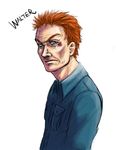  blue_eyes feriowind male_focus red_hair rorschach solo watchmen 