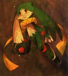  animal_ears bad_id bad_pixiv_id bracelet brown_eyes jewelry kaze_no_klonoa king_of_sorrow scarf solo tears 