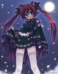  lolita_fashion muririn skirt_lift tagme thigh-highs 