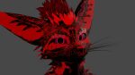  anthro big_ears big_eyes blender_(software) canid canine fox hi_res hybrid male mammal rexouium selfie solo vrchat whiskers 