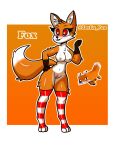  &lt;3 2022 3:4 anthro big_(disambiguation) breasts canid canine clothing curvy_figure digital_media_(artwork) female footwear fox genitals hi_res mammal microsoft minecraft mojang nipples nude orange_body paws pussy red_eyes socks solo thick_thighs video_games wide_hips xbox_game_studios zerlix_fox 