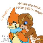  1:1 ambiguous_gender ambiguous_penetration birthday birthday_sex blue_eyes bodily_fluids brown_body brown_fur buizel cum cum_inflation duo dylan_the_buizel embrace excessive_cum eyewear fak&eacute;mon fan_character fur genital_fluids glasses hug hugging_from_behind inflation jonatanm lewxen luxro male male/ambiguous mammal marine nintendo orange_body orange_eyes orange_fur penetration pok&eacute;mon pok&eacute;mon_(species) semi-anthro sex video_games 