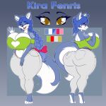  absurd_res breasts canid canine canis clothing female furry hi_res mammal mature_female model_sheet tatemil thick top_(disambiguation) wolf 