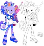  anthro blaze_the_cat domestic_cat duo eulipotyphlan felid feline felis female forehead_gem hedgehog hi_res looking_at_viewer male mammal miijiu sega silver_the_hedgehog sonic_the_hedgehog_(series) toy toy_gun water_gun yellow_eyes 