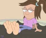  animal_humanoid barefoot cartoon_network eileen_roberts eulipotyphlan eulipotyphlan_humanoid eyewear feet female glasses humanoid looking_at_viewer mammal mammal_humanoid mole_humanoid regular_show soles solo sorcererlance toes 