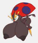  arthropod beetle big_breasts big_nipples bowing breasts female feral hi_res hypnotic_eyes insect leptail nintendo nipples orbeetle pok&eacute;mon pok&eacute;mon_(species) pupils solo unusual_pupils video_games 