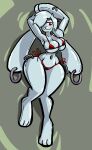  animate_inanimate anthro aygee belly_valve ear_piercing ear_ring female floating inflatable lagomorph latex_skin leporid living_inflatable mammal nina_snowfield piercing rabbit rubber solo tight_bikini 