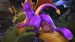  2022 3d_(artwork) absurd_res activision anthro artist_name big_breasts big_butt big_penis breasts butt butt_grab claws crossgender curvy_figure darkflash23 detailed_background digital_media_(artwork) dragon duo feet female fingers genitals green_body green_scales grey_eyes gunnar_(spyro) hand_on_butt hi_res horn huge_penis knot larger_male long_tail lying male male/female mtf_crossgender multicolored_body multicolored_scales nude on_back penetration penis pink_eyes purple_body purple_scales rescued_dragons_(spyro) scales scalie sex sharp_teeth size_difference smaller_female source_filmmaker spyro spyro_reignited_trilogy spyro_the_dragon teeth thick_thighs toes two_tone_body two_tone_scales vaginal vaginal_penetration vein veiny_penis video_games voluptuous watermark wide_hips wings yellow_body yellow_scales 