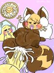  &lt;3 ahegao ailurid anthro areola belly belly_inflation big_belly big_breasts big_penis black_eyes blush bodily_fluids breasts brown_nipples canid canine canis chikn_nuggit chikn_nuggit_(chikn_nuggit) clitoris cum cum_in_pussy cum_inflation cum_inside domestic_dog duo excessive_cum female genital_fluids genitals hi_res huge_breasts huge_penis hyper hyper_genitalia hyper_penis impregnation inflation lewdchuu_(artist) looking_pleasured male male/female mammal multicolored_body navel nipples nude open_mouth ovum ovum_with_heart penetration penis pillow pussy red_panda sex sody_pop&#039;s_mother_(chikn_nuggit) sperm_cell tongue tongue_out vaginal vaginal_penetration yellow_body 