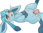  4:3 blue_body breasts canid casseroleafy duo eeveelution female female_penetrated feral genitals glaceon hi_res looking_at_viewer lying male male/female male_penetrating male_penetrating_female mammal motion_lines nintendo penetration penile penile_penetration penis_in_pussy pok&eacute;mon pok&eacute;mon_(species) pussy vaginal vaginal_penetration video_games 