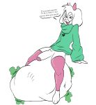  absurd_res anthro balls big_balls bovid caprine cock_vore deltarune eyewear fur genitals glasses goat gothmeup hi_res huge_balls hyper hyper_balls hyper_genitalia male mammal penile penis ralsei same_size_vore undertale_(series) video_games vore white_body white_fur 