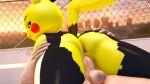  2022 3d_(artwork) absurd_res anthro anthro_penetrated anus artist_name balls bodily_fluids bottomwear brown_eyes butt clothing cosplay_pikachu_(costume) cum cum_in_pussy cum_inside darkflash23 detailed_background digital_media_(artwork) duo female female_penetrated fingers fur genital_fluids genitals hi_res human human_on_anthro human_penetrating human_penetrating_anthro human_penetrating_female interspecies long_tail looking_back male male/female male_on_anthro male_penetrating male_penetrating_anthro male_penetrating_female mammal nintendo outside pants penetration penis pikachu pikachu_libre pok&eacute;mon pok&eacute;mon_(species) sex smile source_filmmaker tan_body tan_skin torn_bottomwear torn_clothing torn_pants vaginal vaginal_penetration video_games watermark yellow_body yellow_fur 