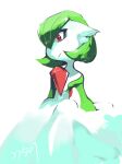  2014 ambiguous_gender anthro biped chest_spike digital_media_(artwork) gardevoir green_body green_skin hands_behind_back light_face monotone_eyes monotone_face monotone_spikes mouth_closed multicolored_body multicolored_skin nintendo not_furry pok&eacute;mon pok&eacute;mon_(species) red_eyes red_spikes simple_background solo spikes spikes_(anatomy) teteteko two_tone_body two_tone_skin video_games white_background white_body white_face white_skin 