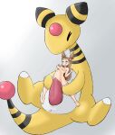  2022 abdominal_bulge absurd_res ahegao ampharos anthro anus big_penis blush blush_lines bodily_fluids breasts brown_eyes brown_hair clenched_teeth clitoris duo ejaculation extreme_penetration feet female genital_fluids genitals gym_leader hair hi_res huge_penis human interspecies jasmine_(pok&eacute;mon) looking_pleasured male male/female mammal navel nintendo nipples penetration penis pok&eacute;mon pok&eacute;mon_(species) pok&eacute;philia pussy_ejaculation pussy_juice ridiculous_fit saeko_art size_difference small_breasts stretched_pussy striped_body stripes teeth toes video_games yellow_body young 