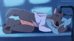  &lt;3 16:9 2d_animation animated anthro barefoot bed bikomation black_nose bodily_fluids body_hair bottomless bouncing bouncing_bulge bouncing_butt bouncing_penis bulge butt canid canine canis cheek_tuft claws clenched_teeth clothed clothing conditional_dnp digital_media_(artwork) dream dreamworks erection eyebrows eyes_closed facial_expressions facial_tuft feet fingers fluffy fluffy_tail frame_by_frame fur furniture genital_outline genitals good_boy grey_body grey_fur hoodie looking_pleasured male mammal masturbation masturbation_through_clothing mr._wolf_(the_bad_guys) multicolored_body multicolored_fur open_mouth panties panties_down partially_clothed pawpads paws penis penis_in_panties penis_outline pillow pillow_grab pink_clothing pink_underwear raised_tail sex short_playtime sleep_sex sleeping solo tail_motion teeth the_bad_guys thick_eyebrows topwear tuft two_tone_body two_tone_fur underwear underwear_down white_clothing widescreen wolf wool_(fur) 