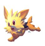  :d animal_focus commentary dog full_body highres likey lillipup no_humans open_mouth pokemon pokemon_(creature) purple_eyes signature simple_background smile solo tongue white_background 