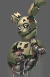  1boy animal_ears animal_robot five_nights_at_freddy&#039;s five_nights_at_freddy&#039;s_3 highres oyoso_goku rabbit_ears robot solo springtrap 